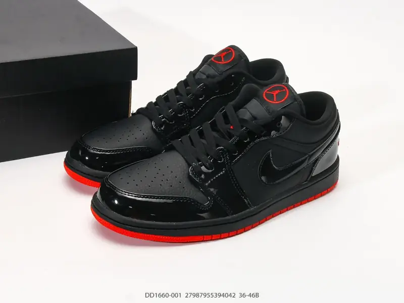 Air Jordan Zapatillas de skate Versátil Clásico Caña Baja DD1660-001 #27987955394042
